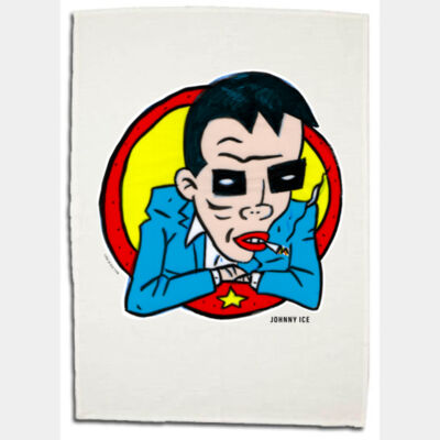 Johnny Ice :: Tea Towel Thumbnail