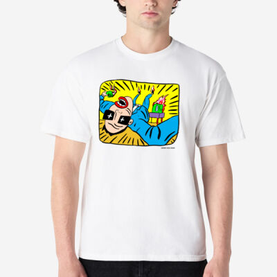 Johnny Goes Boom - White Thumbnail