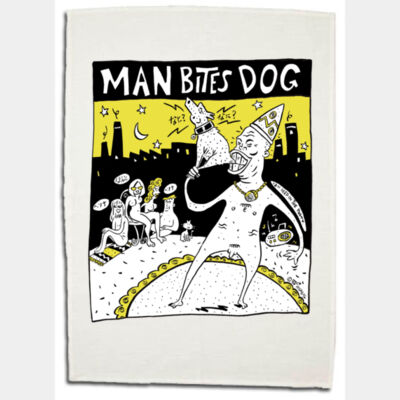 Man Bites Dog : Party (Yellow - Towel) Thumbnail