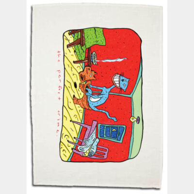 Perfect Crime (Tea Towel) Thumbnail